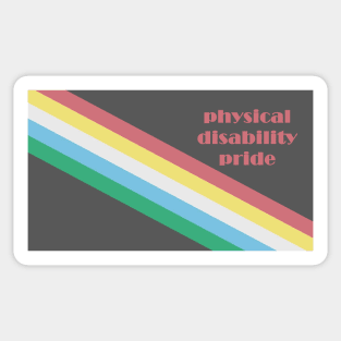 Physical Disability Pride Sticker